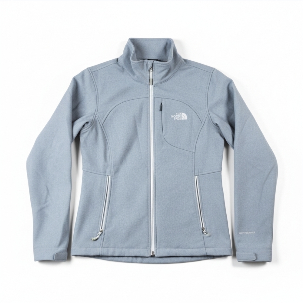 The North Face Women's WindWall Softshell Jacket Gray Medium M